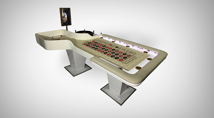 Mesa de Roleta para Cassino Oficial com Roleta 55cm - R3